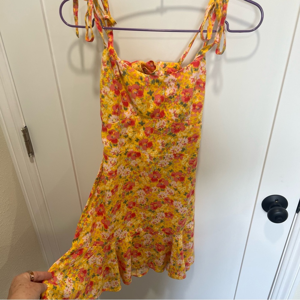 Wild Fable Vibrant Floral Dress size XS and Cotton On Black Floral Dress Size S
